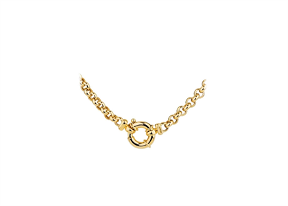 Gold Plated Mens Belcher Chain